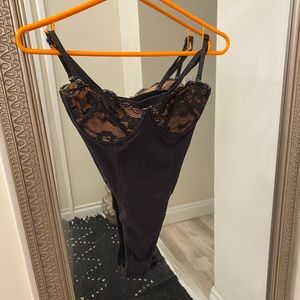 Tiger mist Allura Bodysuit black lacy